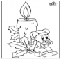 Candle and mouse