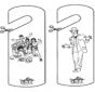 Door hanger - High school musical