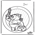 Tema-malesider - Halloween windowpicture