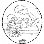 Tema-malesider - Stitchingcard baby