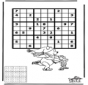 Sudoku ice skating