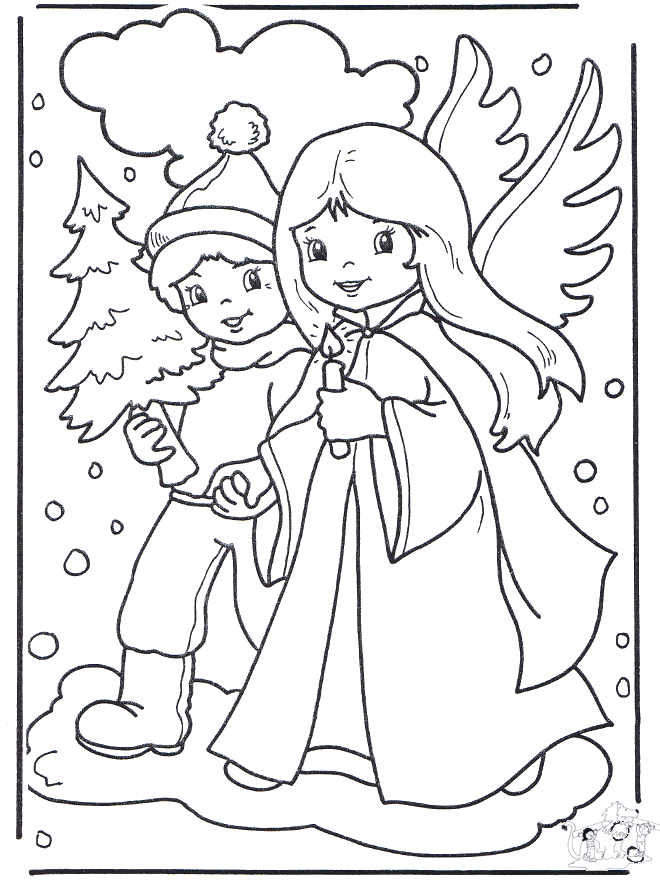 Angel and boy - Malesider ' jul