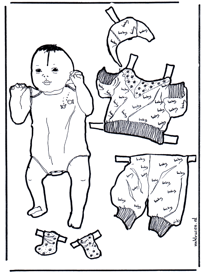 Baby dress up - Påklædningsdukker