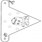 Tema-malesider - Baby flag 4