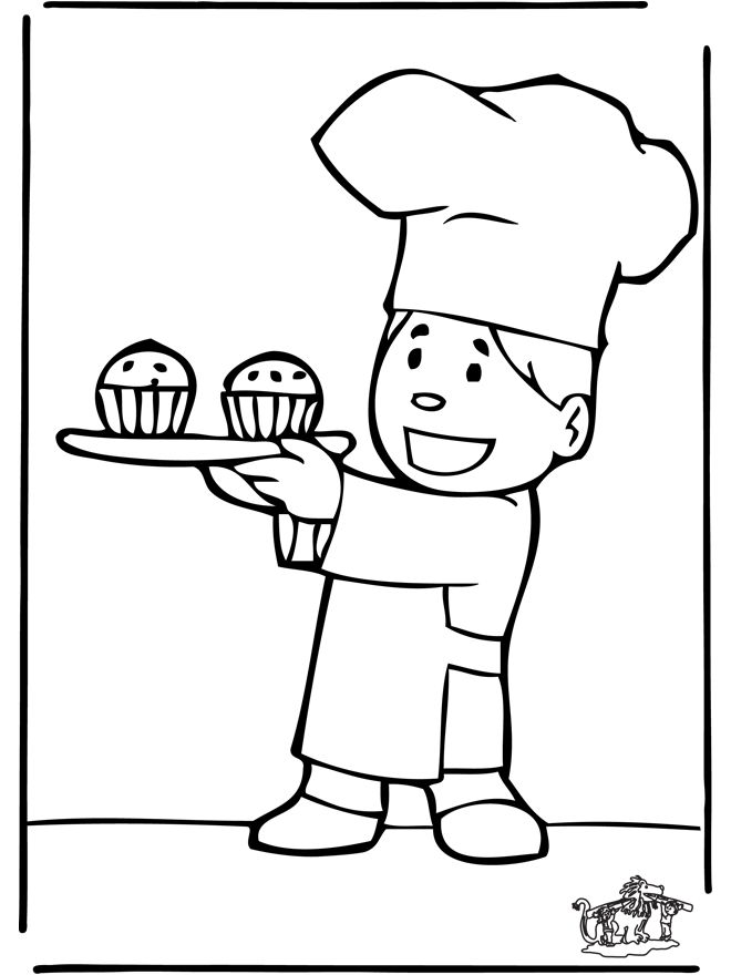 Baker 5 - Malesider med bager