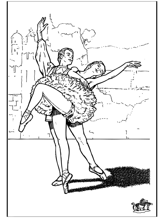 Ballet 9 - Malesider med ballet