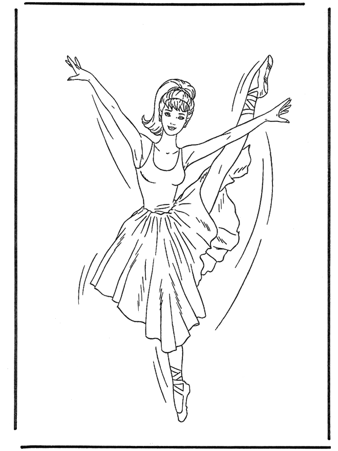 Ballet dancer 1 - Malesider med ballet