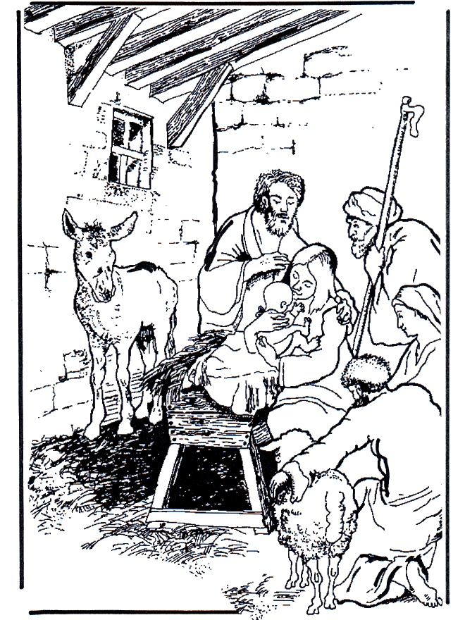 Birth Jesus - Bibel-malesider, jul