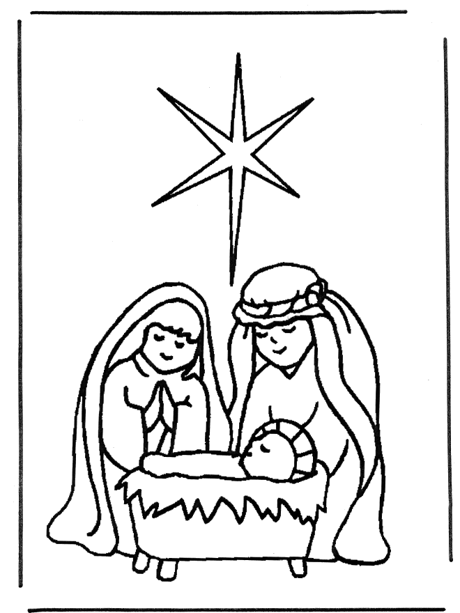Birth of Jesus 1 - Bibel-malesider, jul