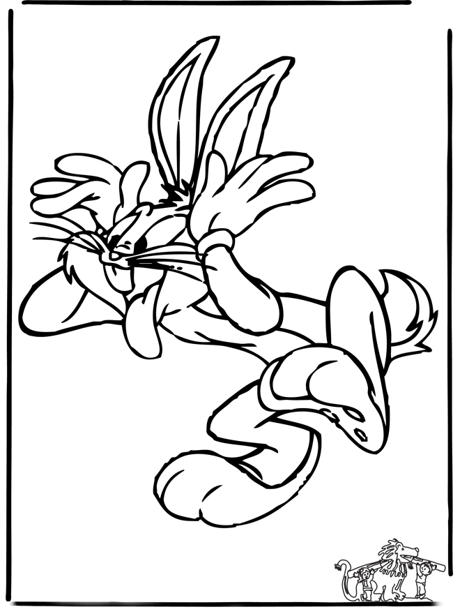 Bugs Bunny - Malesider med Looney Tunes