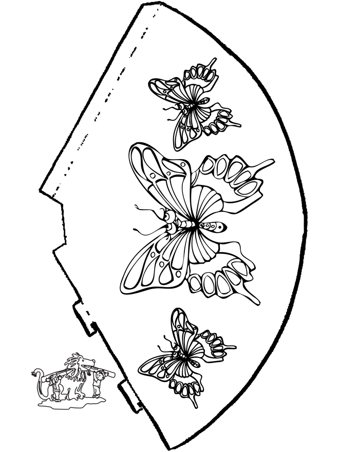 Butterfly - hat 2 - Hatte