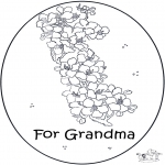 Håndarbejde - Card for grandma