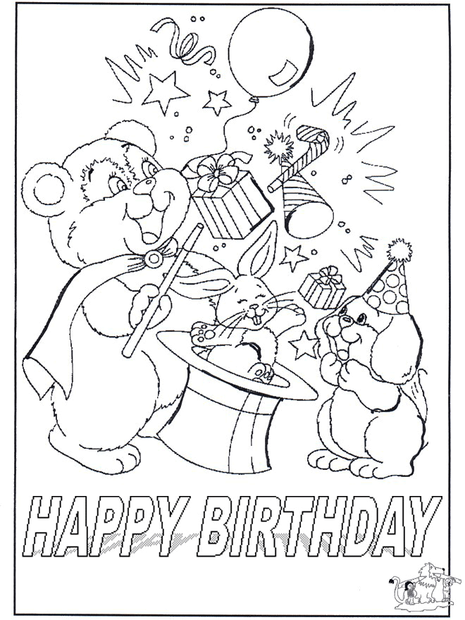 Card happy birthday 7 - Kort
