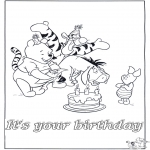 Håndarbejde - Card happy birthday 8