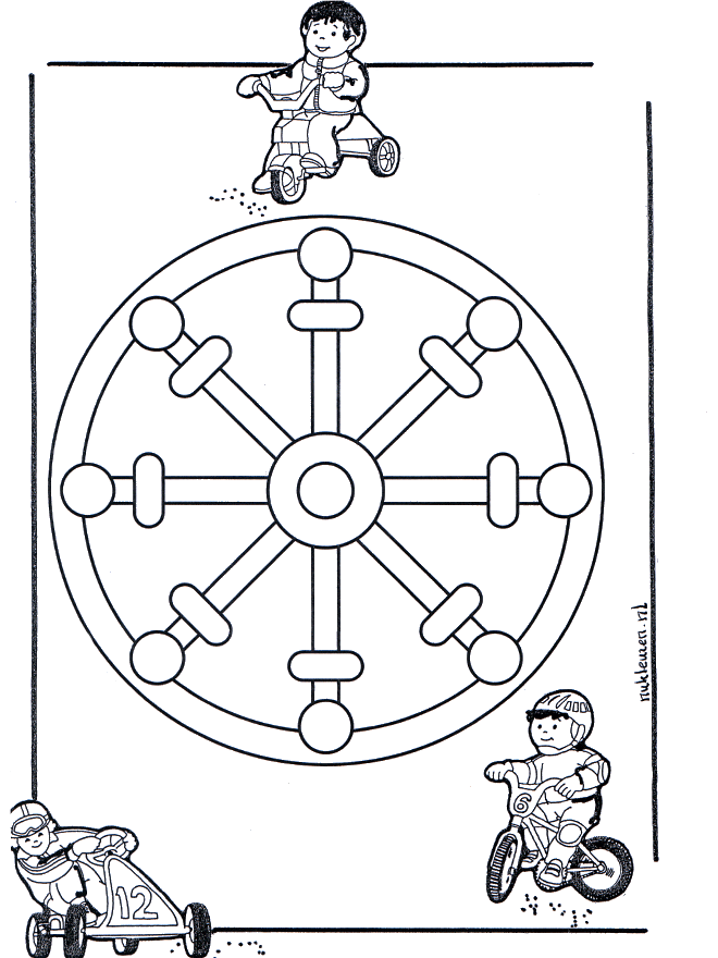 Children mandala 11 - Børne-mandalaer