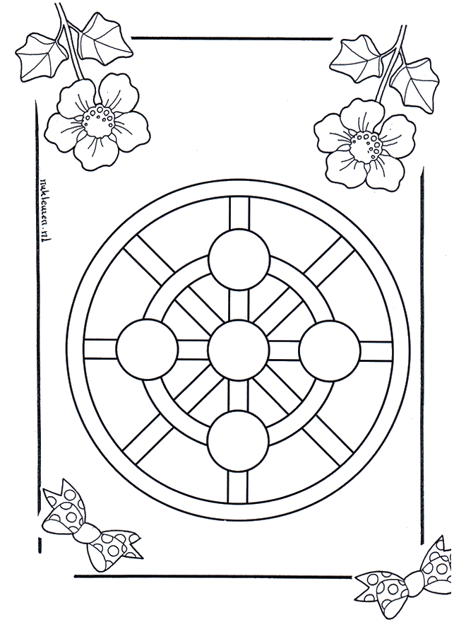 Children mandala 3 - Børne-mandalaer