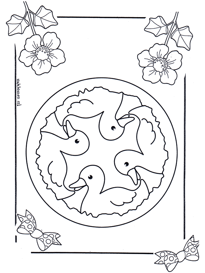 Children mandala 6 - Børne-mandalaer