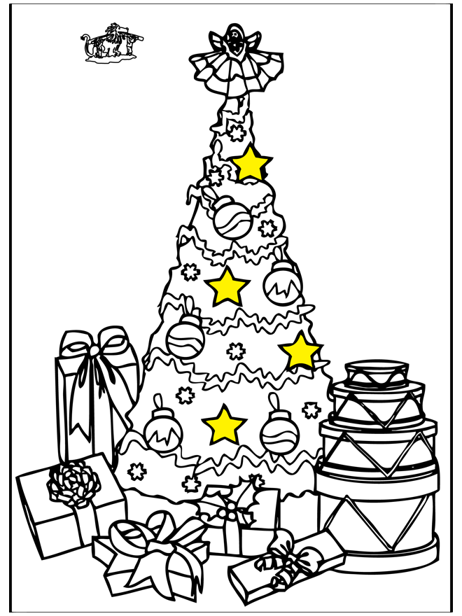 Christmastree 2 - Malesider ' jul