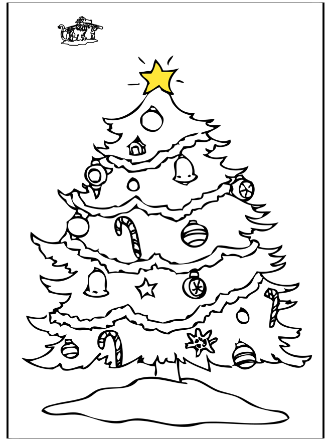 Christmastree 3 - Malesider ' jul