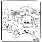 Sjove figurer - Coloring pages Cars