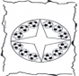 Coloring pages mandala football