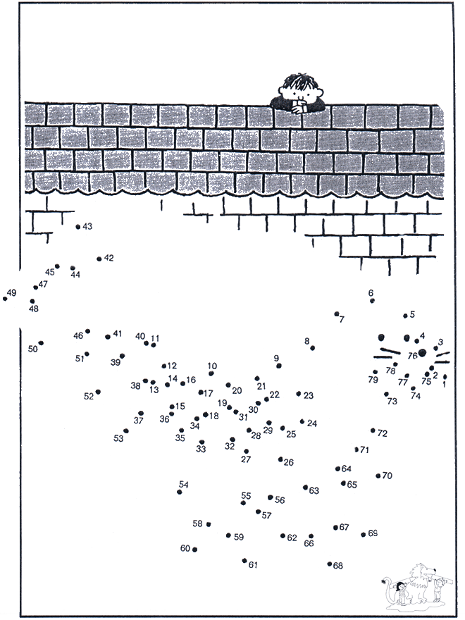 Connect the Dots - zoo 12 - Prik-til-prik