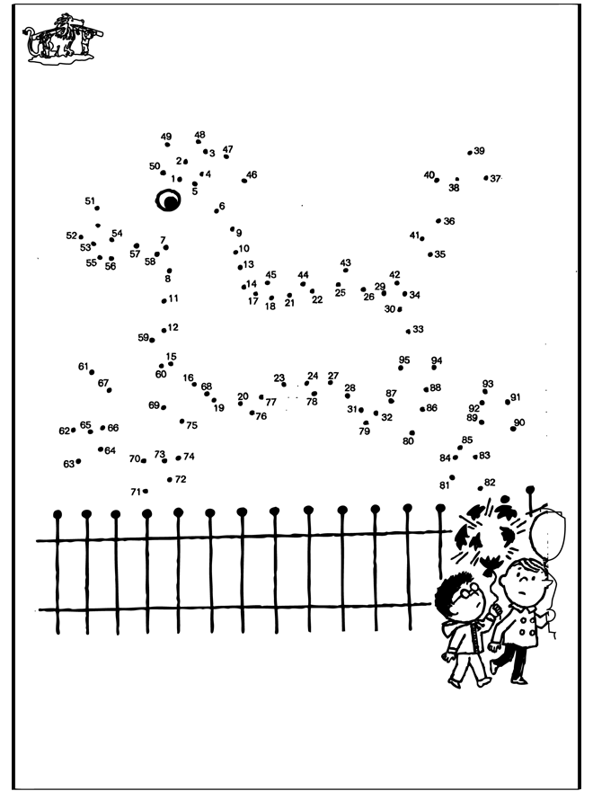 Connect the Dots - Zoo - Prik-til-prik