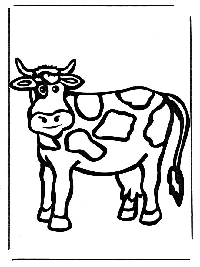 Cow 1 - Kæledyr og bondegårdsdyr