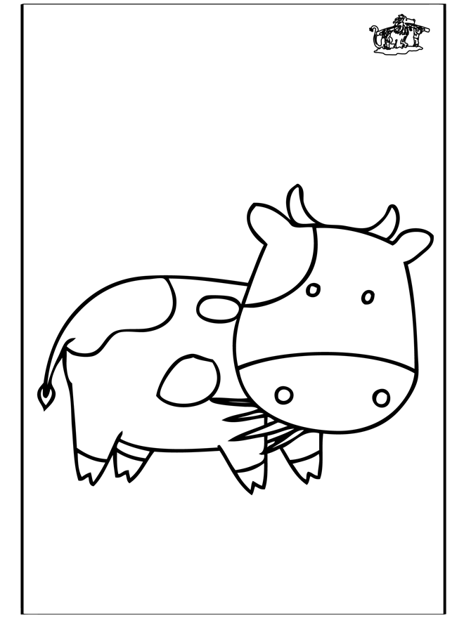 Cow 3 - Kæledyr og bondegårdsdyr