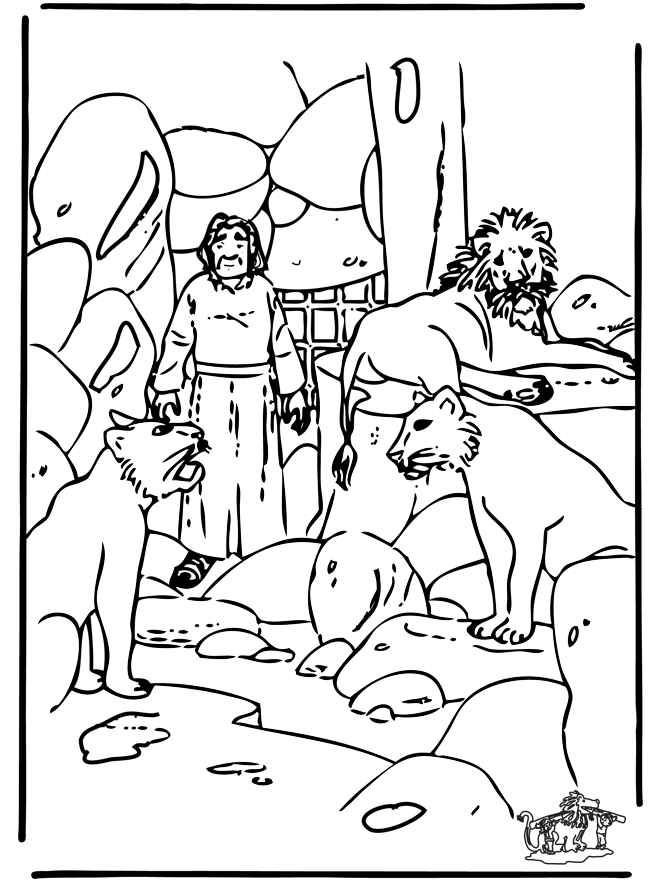 Daniel in de kuil - Det gamle testamente
