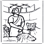 Bibel-malesider - Daniel's In The Lion's Den 1