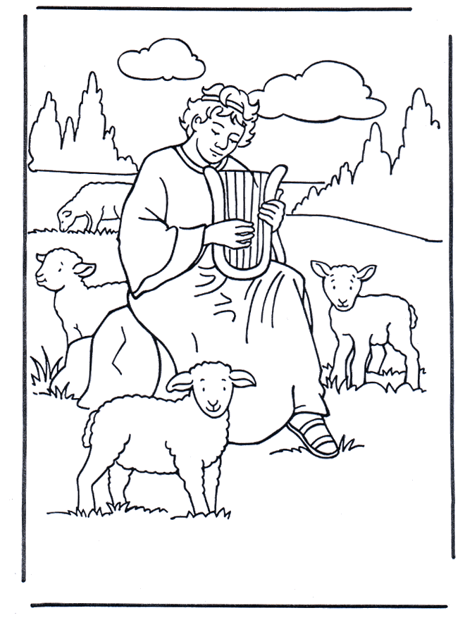 David the shepherd - Det gamle testamente