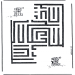 Håndarbejde - Dog labyrinth