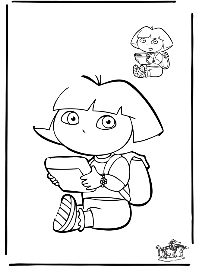 Drawing Dora - Tegn en kopi
