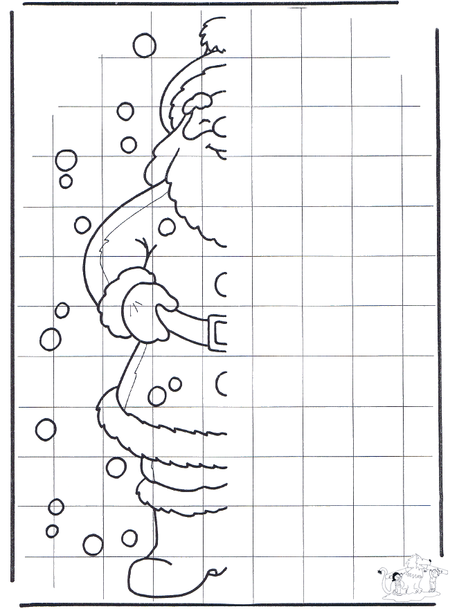 Drawing x-mas - Julehåndarbejde