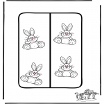 Tema-malesider - Easter Bookmark 2