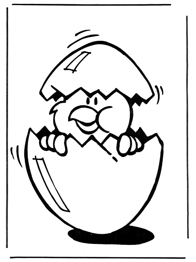Easter chick 2 - Påske