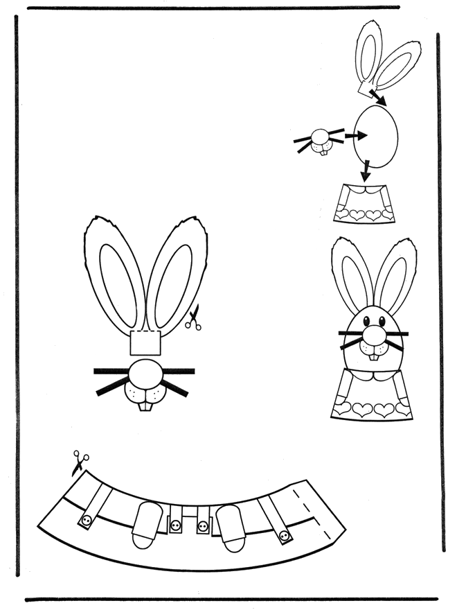 Easter egg decoration 4 - Påske