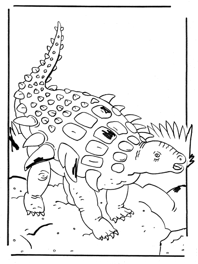 Edmontonia - Drager og dinosaurer