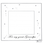 Tema-malesider - Fotoframe dear grandpa