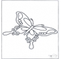 Free coloring pages butterfly