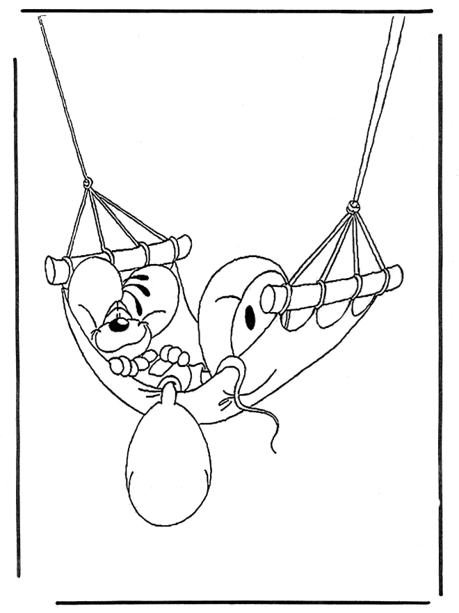 Free coloring pages Diddl - Diddle-malesider