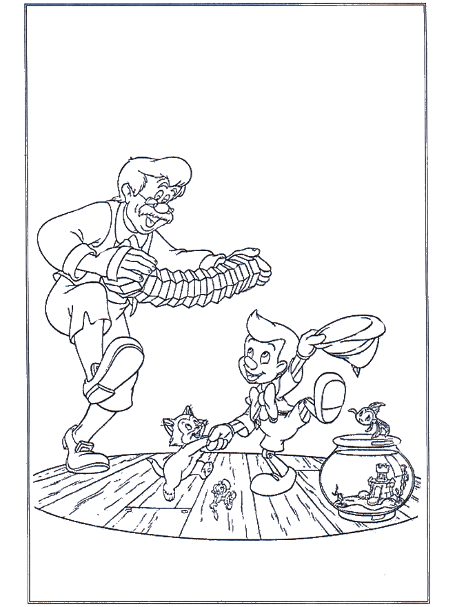 Free coloring pages fairy tale - Malesider med eventyr