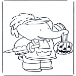 Tema-malesider - Free coloring pages Halloween