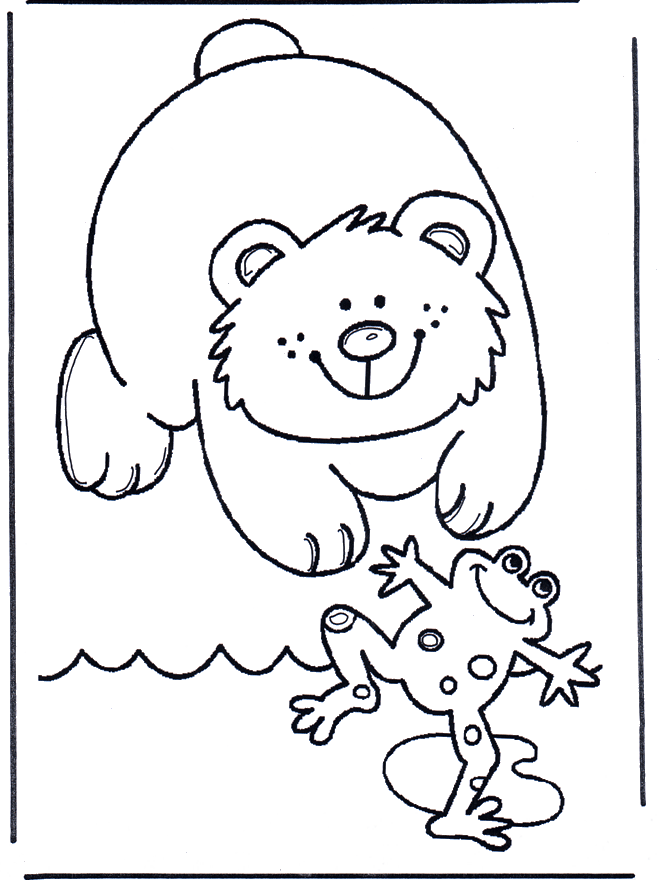 Frog and bear - Dyre-malesider