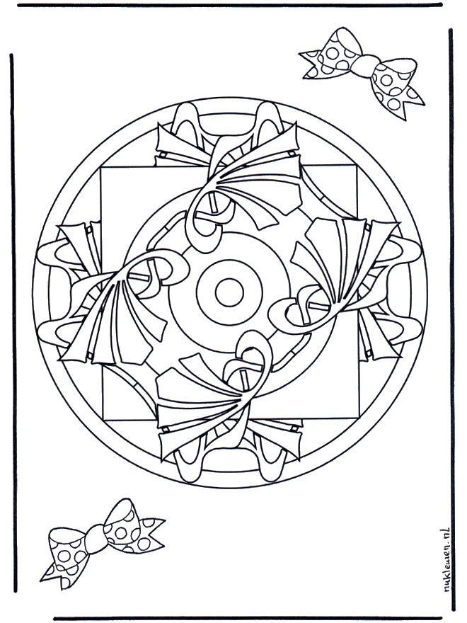 Geomandala 9 - Geo-mandalaer