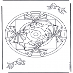 Mandala-malesider - Geomandala 9