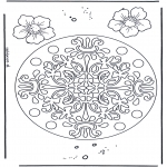 Mandala-malesider - Geomandala flowers