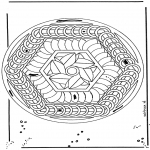 Mandala-malesider - Geometric mandala 2