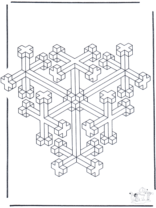 Geometric shapes 10 - Kunst-malesider